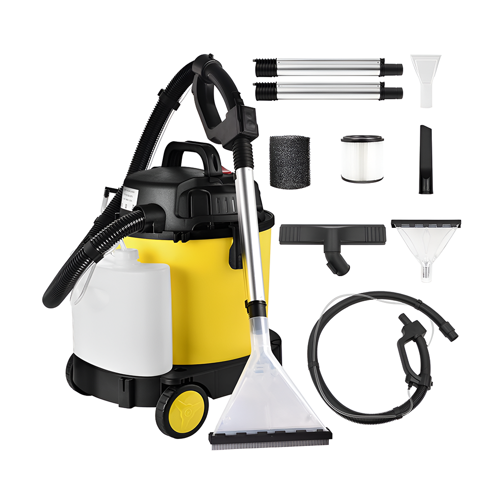 Carpet cleaner machine front view