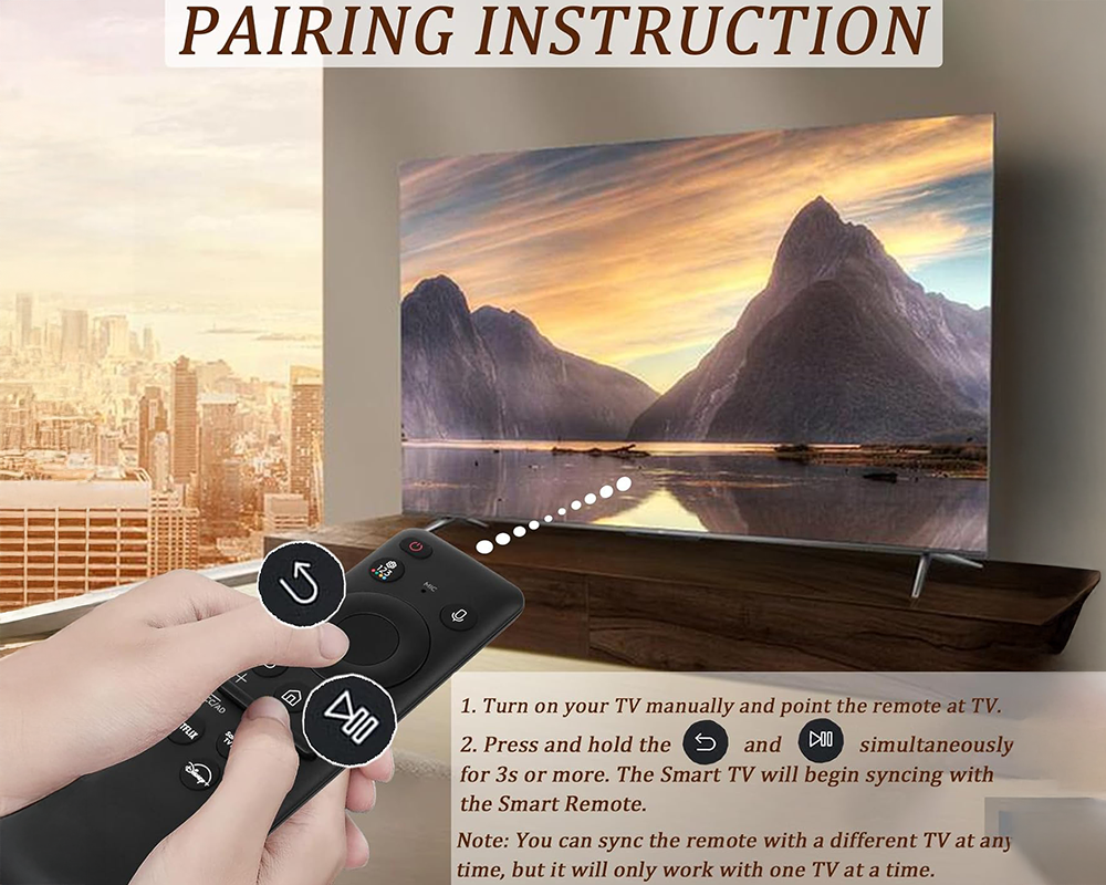 Samsung TV Remote Solar Smart TV Remote Repalcement