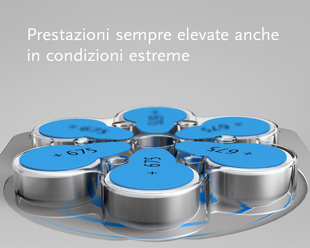 PowerOne P675 size 675 Hearing Aid Batteries 60 Pack