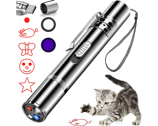 Rechargeable Laser Pointer Pet Toy