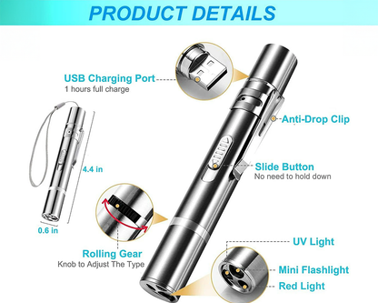 Rechargeable Laser Pointer Pet Toy