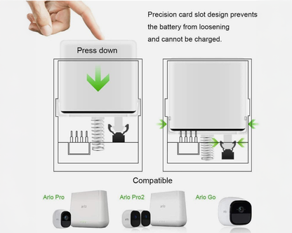 Arlo Battery Charger for Arlo Pro, Arlo Pro 2, Arlo Go