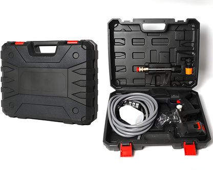 Rechargeable battery washer