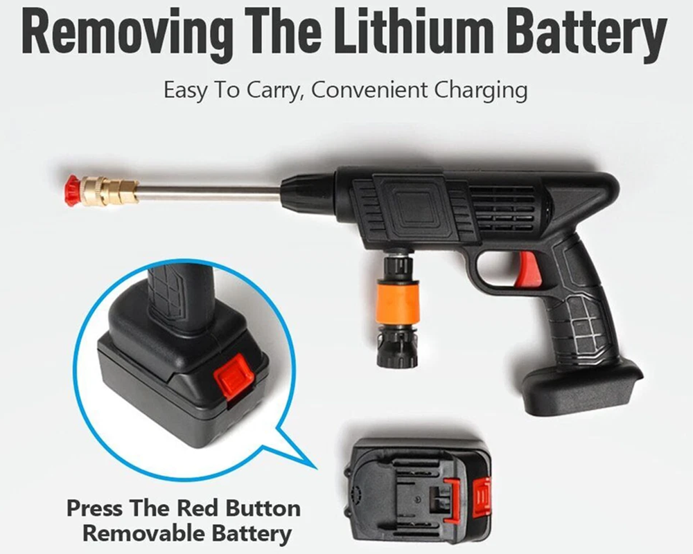 Multi use car washer kit