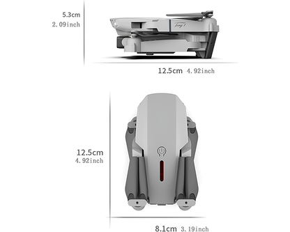 Drone with one key landing