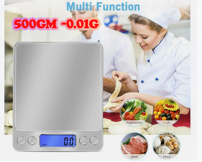 Digital Scales Digital Kitchen Scale Toprime 500g 0.01g High Precision