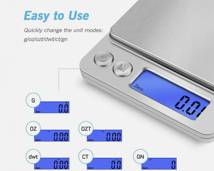 Digital Scales Digital Kitchen Scale Toprime 500g 0.01g High Precision