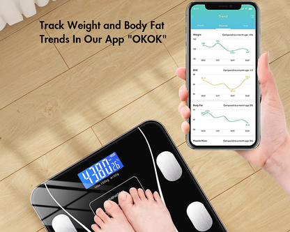 Bathroom Scales Bluetooth Body Fat Scale