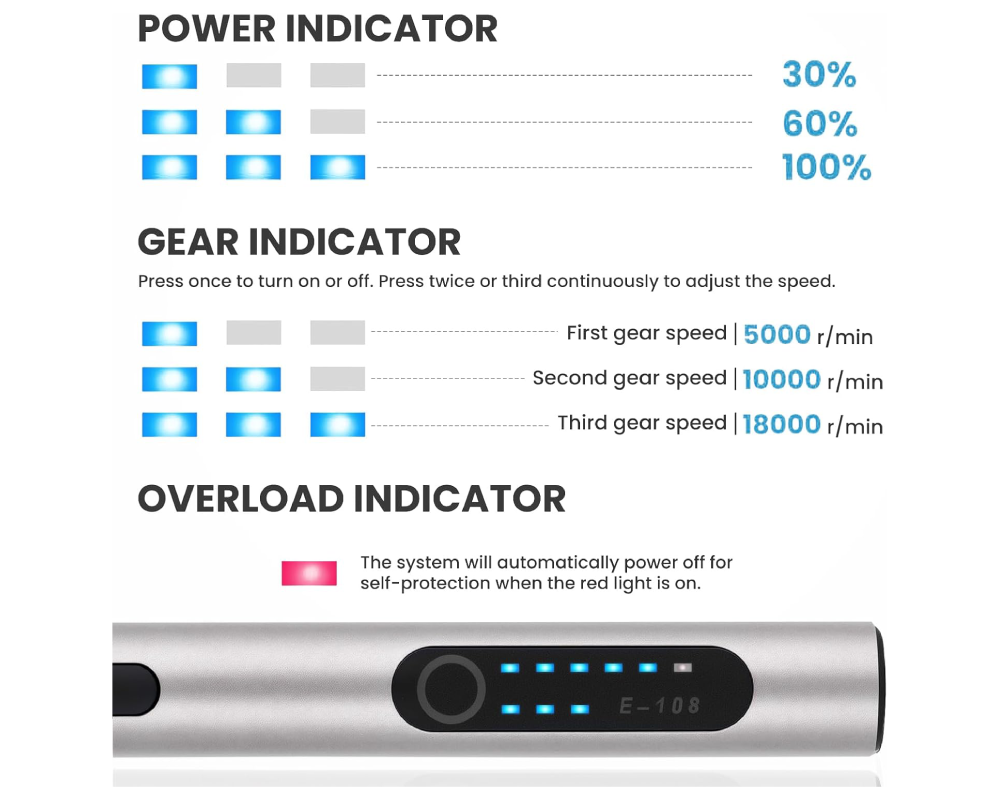 Engraving pen for metal