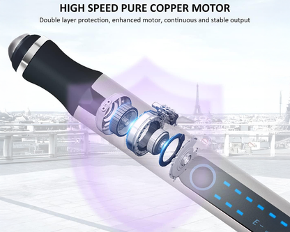 Engraving pen with drill bits