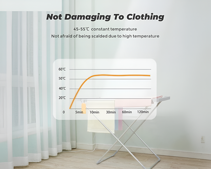 Heated Towel Rail Clothes Airer Stand