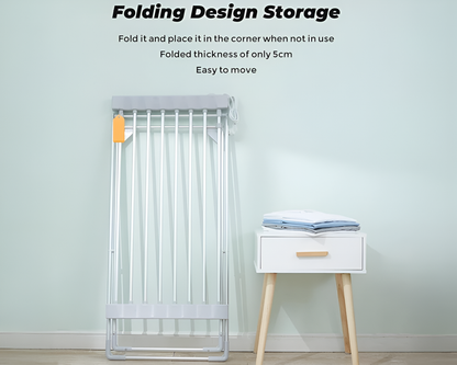 Heated Towel Rail Clothes Airer Stand