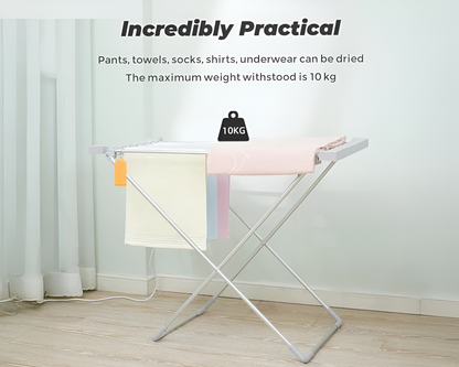 Heated Towel Rail Clothes Airer Stand