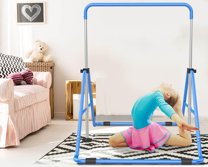 kids gymnastic bar blue