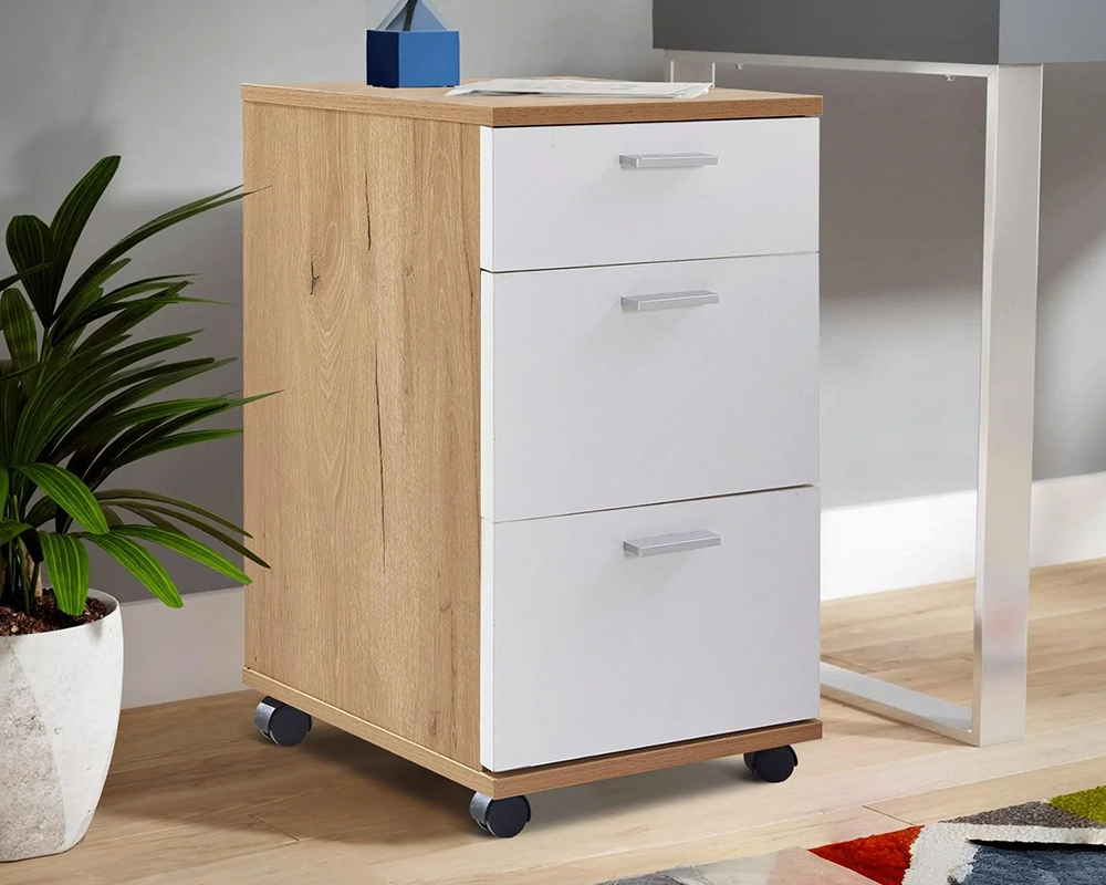 Office Filing Cabinet with Wheels File Organizer