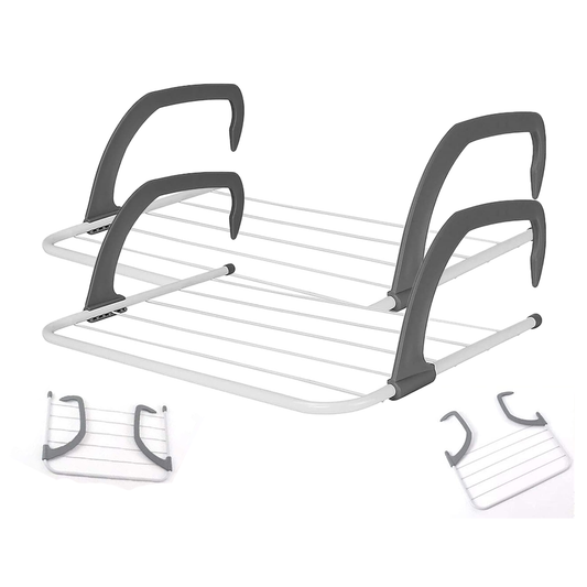 Foldable cloth drying rack