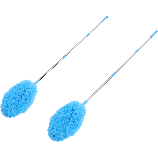 telescopic microfibre duster set