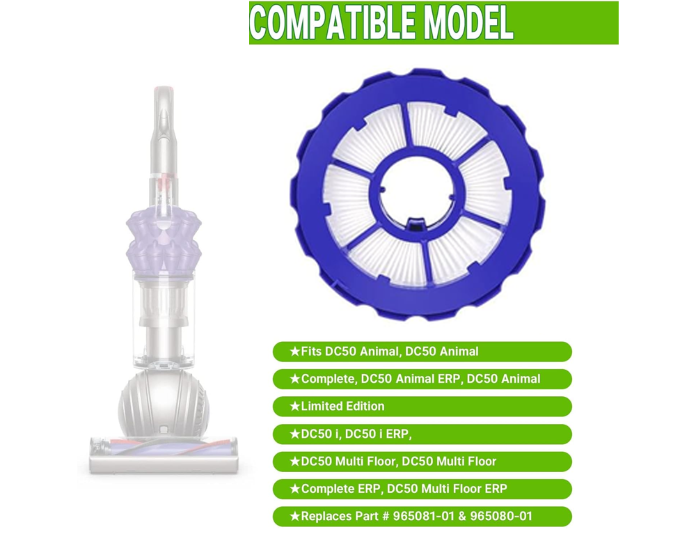 Dyson DC50i compatible HEPA filter