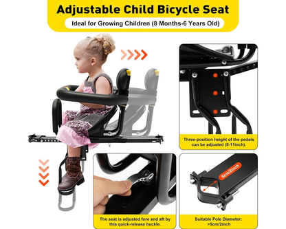 Bicycle Kids child Front Baby Seat bike Carrier