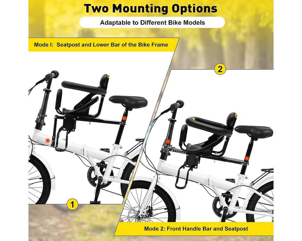 Bicycle Kids child Front Baby Seat bike Carrier