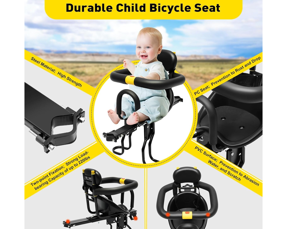 Bicycle Kids child Front Baby Seat bike Carrier