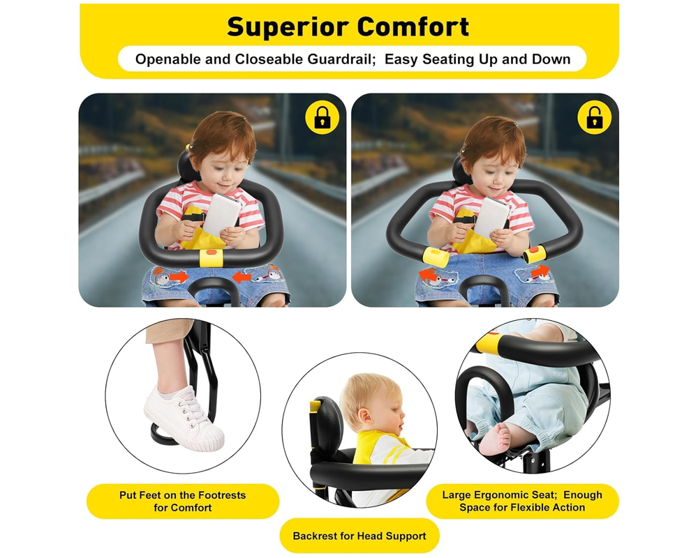 Bicycle Kids child Front Baby Seat bike Carrier