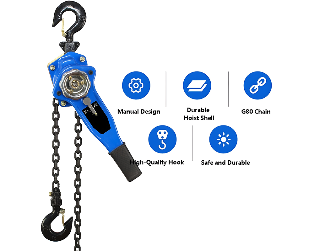 Chain Hoist Lever Block Chain Hoist 0.75 Ton 1.5m Lifter