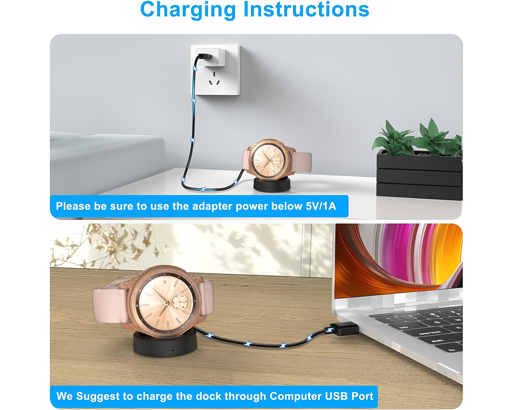 Samsung Watch Charger Dock Gear S2 S3 S4