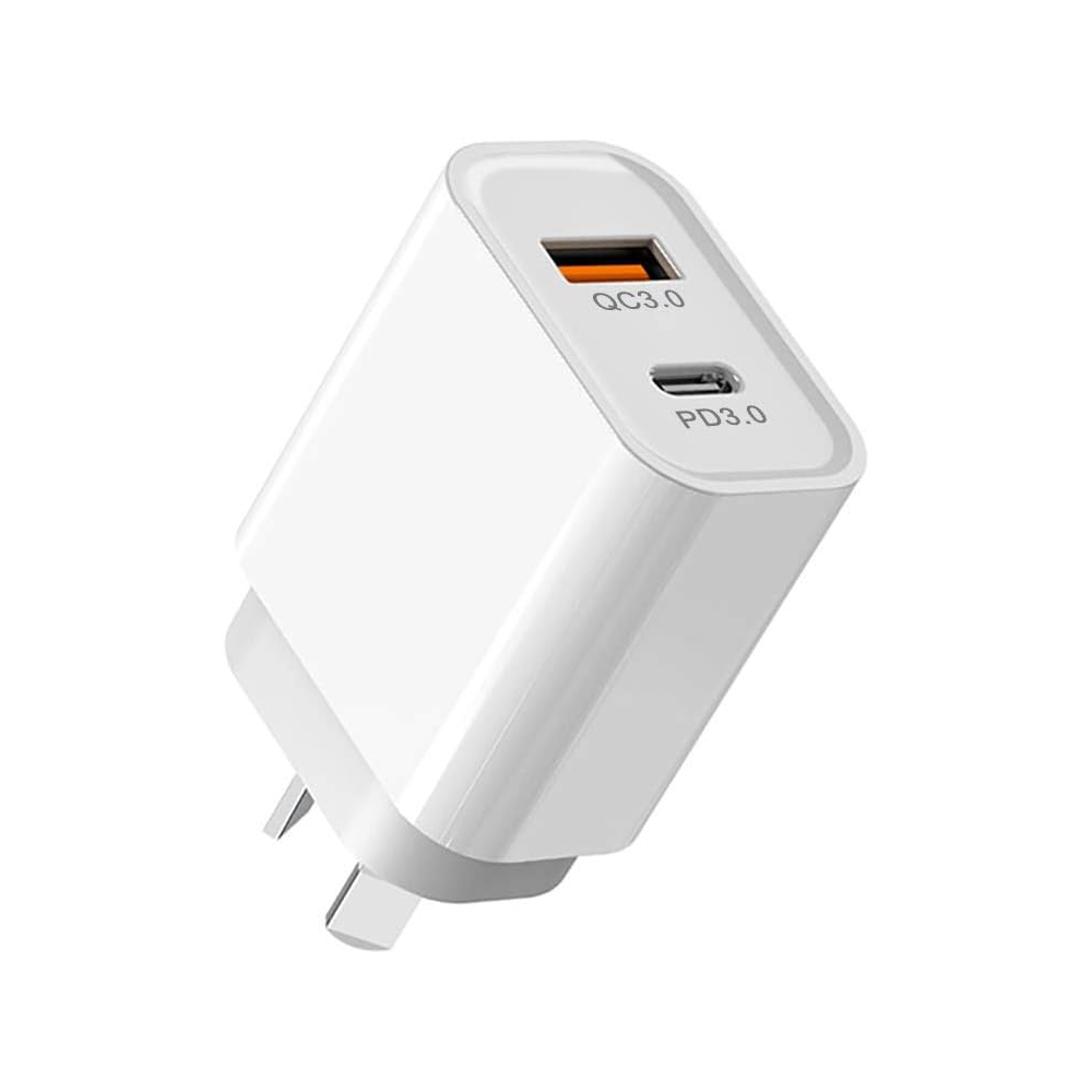 20W Fast Charger Dual Port Charger