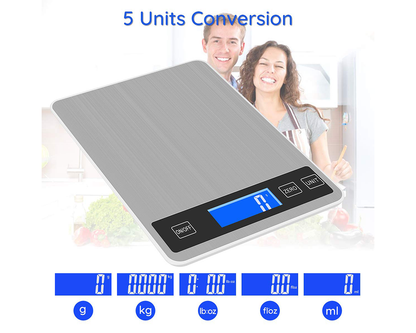 Stainless Steel Kitchen Scale - 5KG