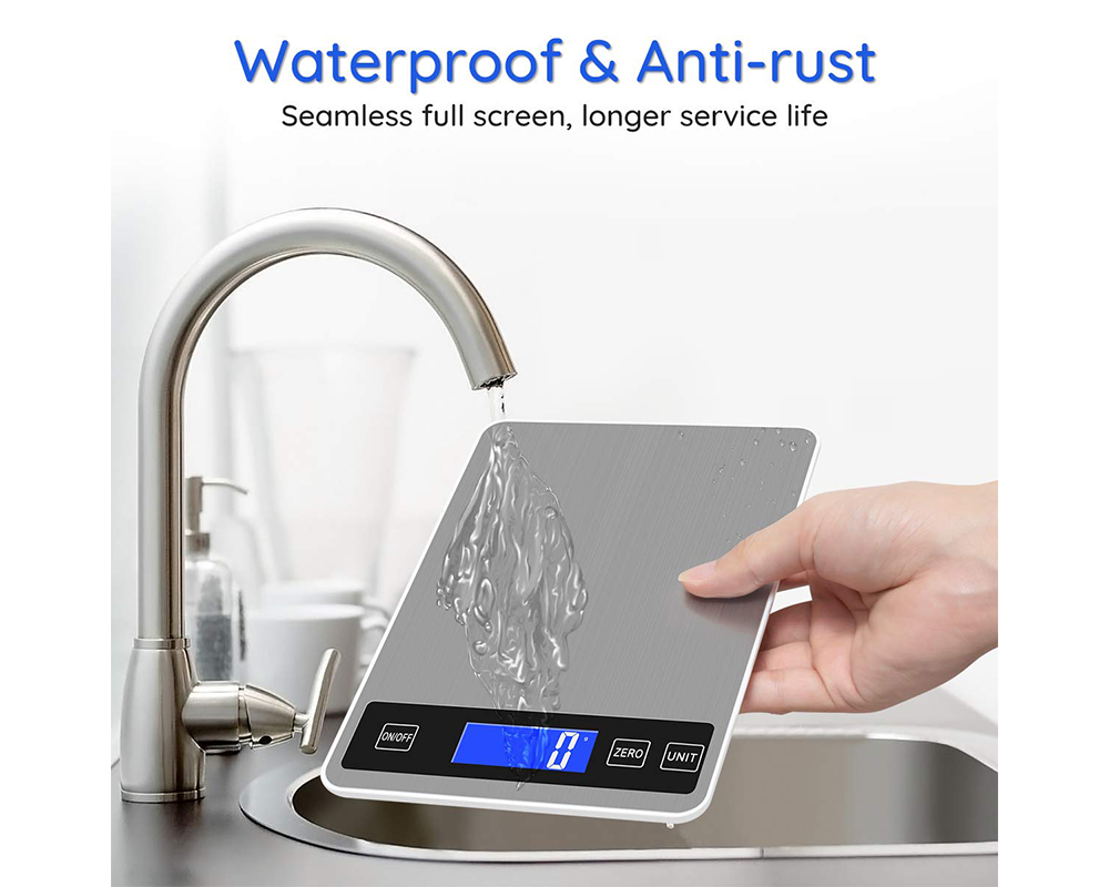 Stainless Steel Kitchen Scale - 5KG