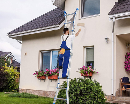 4M Multipurpose Telescopic Foldable Ladder with Platform