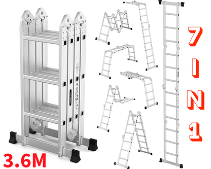 Telescopic ladder Extension Ladder 3.6M