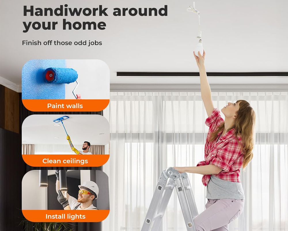 Telescopic ladder Extension Ladder 3.6M