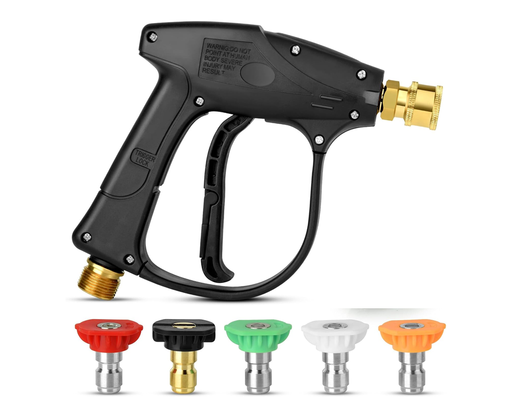 Washer gun for car cleaning