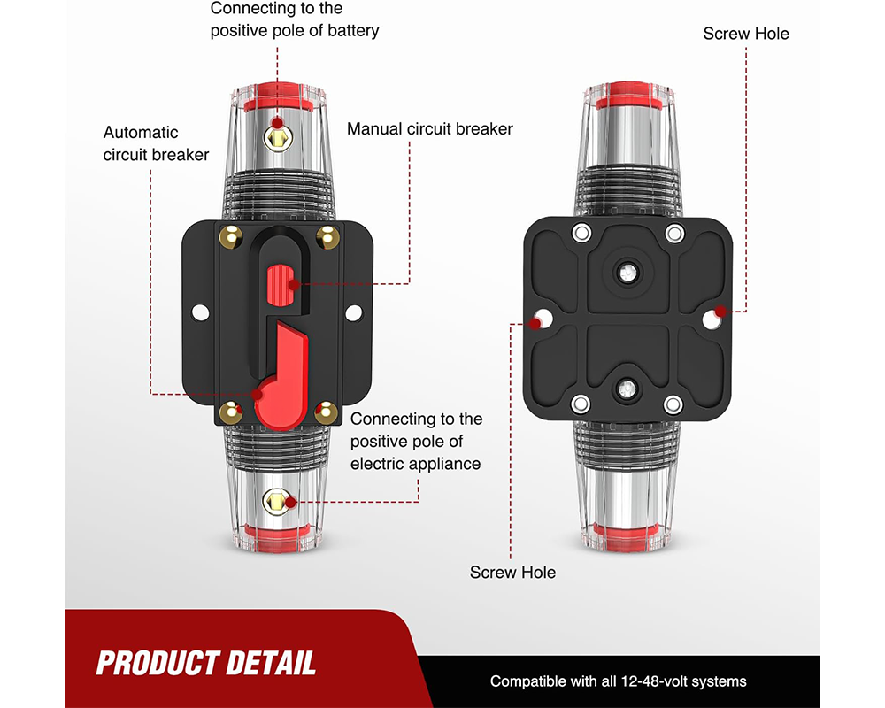 Circuit breaker for car audio