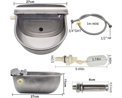 Livestock water bowl