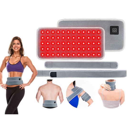 Red light therapy waist wrap