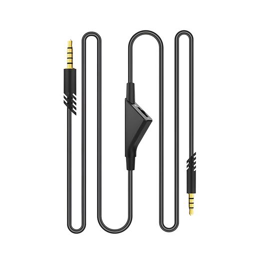 Audio Cable Cord Volume Control for Astro A10 A30 A40 Gaming Headset