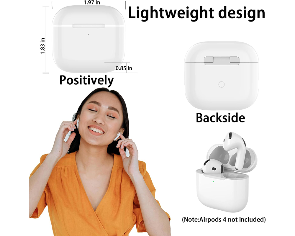 Replacement Wireless Charging Case for AirPods 4