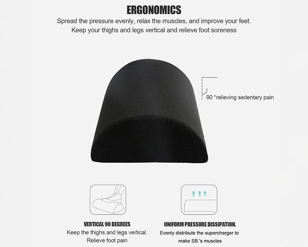 Comfortable foot rest for gaming
