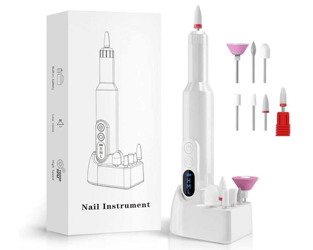 Electric Nail File Drill Manicure Set Rechargeable
