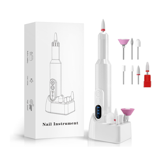 Electric Nail File Drill Manicure Set Rechargeable