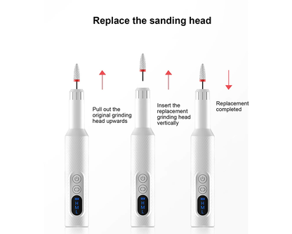 Electric Nail File Drill Manicure Set Rechargeable