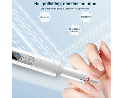 Electric Nail File Drill Manicure Set Rechargeable