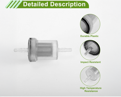 Diesel Fuel Filter Kit In-Line Diesel Fuel Filter Kit for Parking Heater 12V