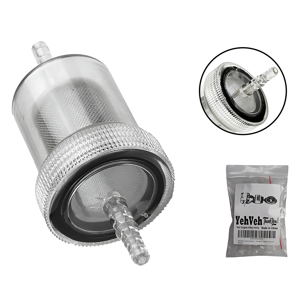 Diesel Fuel Filter Kit In-Line Diesel Fuel Filter Kit for Parking Heater 12V