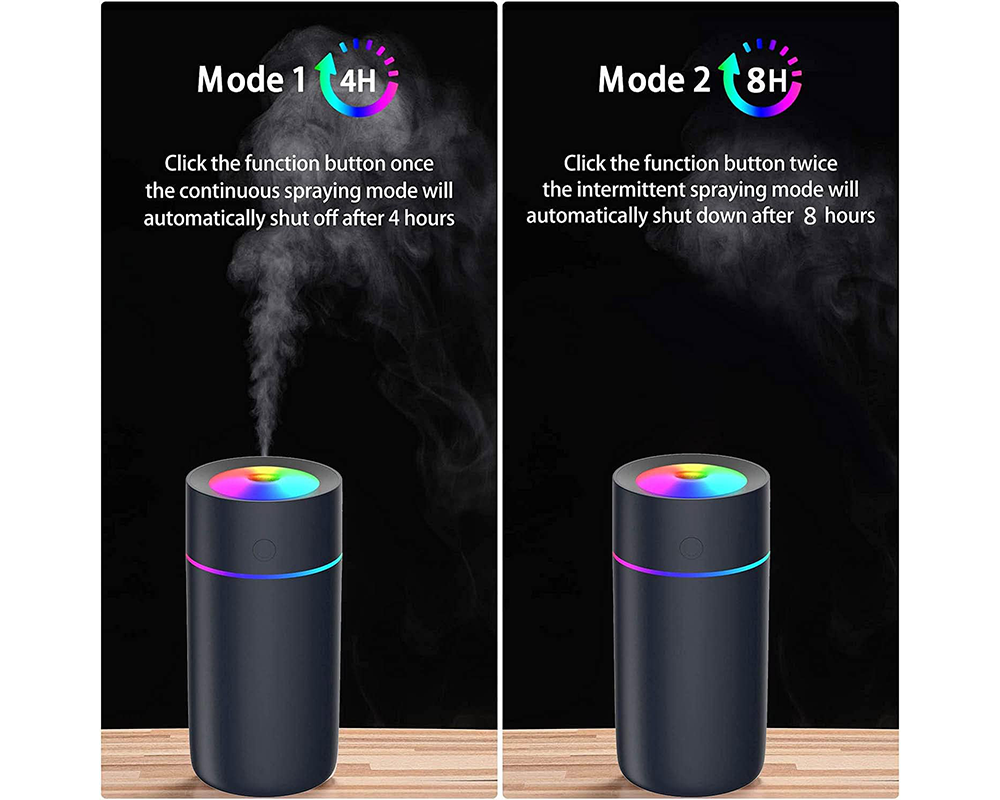 Quiet desktop humidifier