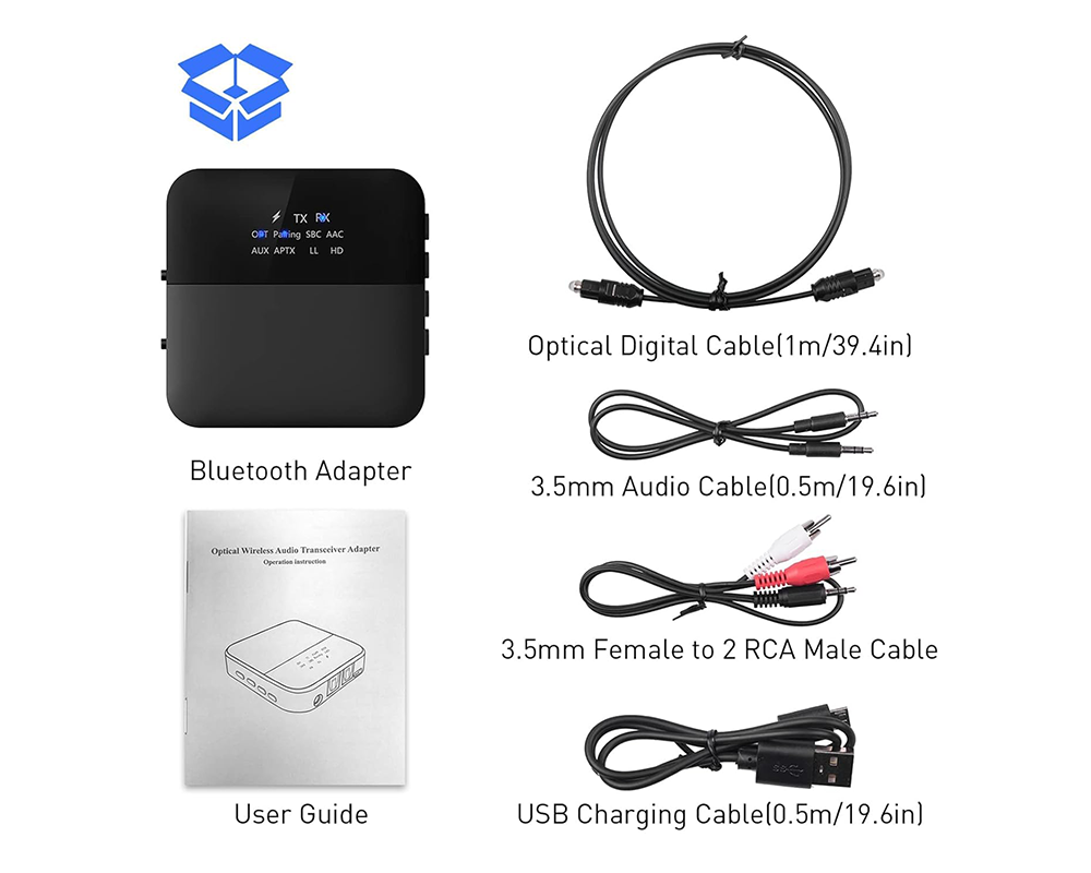 Wireless Bluetooth Audio Transmitter Receiver