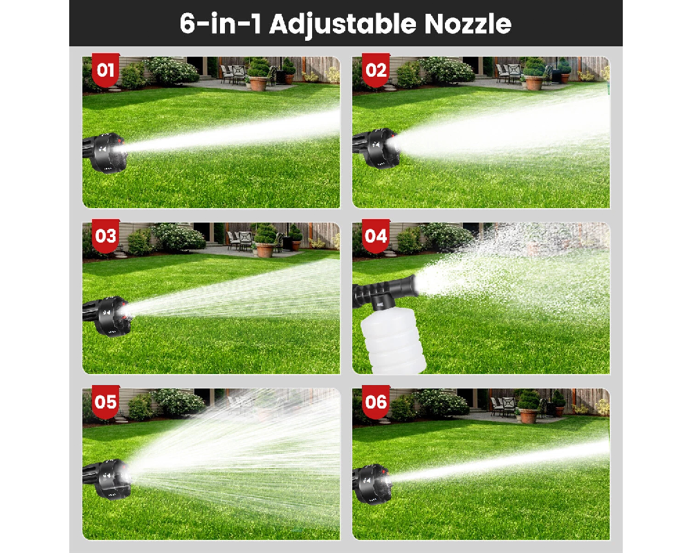 High Pressure Washer Gun Rechargeable